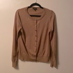 Brown merino cardigan from J.Crew size medium